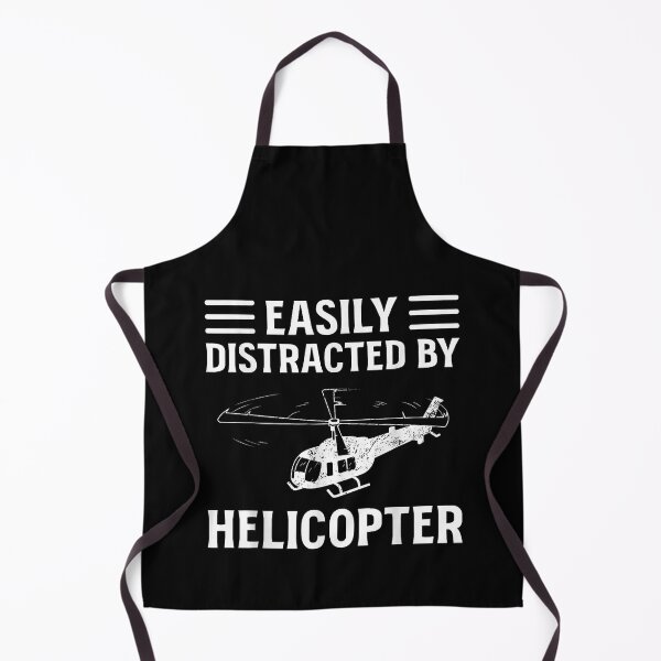 Item preview, Easily Distracted by Helicopter designed and sold by MerchDeviant.