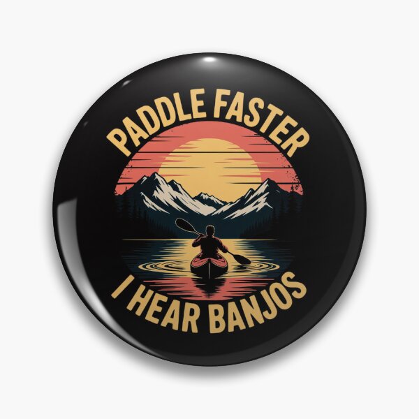 Item preview, Paddle Faster I Hear Banjo Music  Canoeing designed and sold by sonlylya.