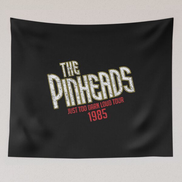 Item preview, Vintage The Pinheads Just Too Darn Loud Tour 1985 Movie Graphic designed and sold by StiedemanAmelie.