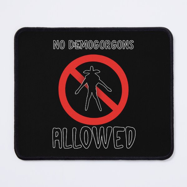 Item preview, No demogorgons allowed designed and sold by YChangShop.