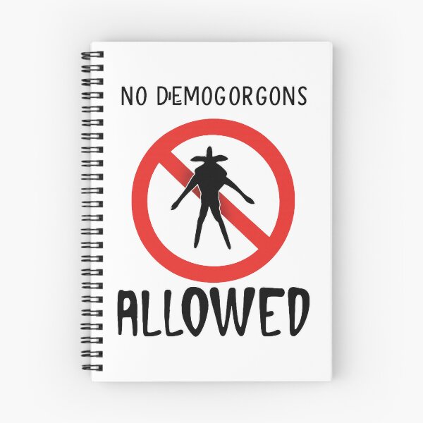 Item preview, No demogorgons allowed designed and sold by YChangShop.