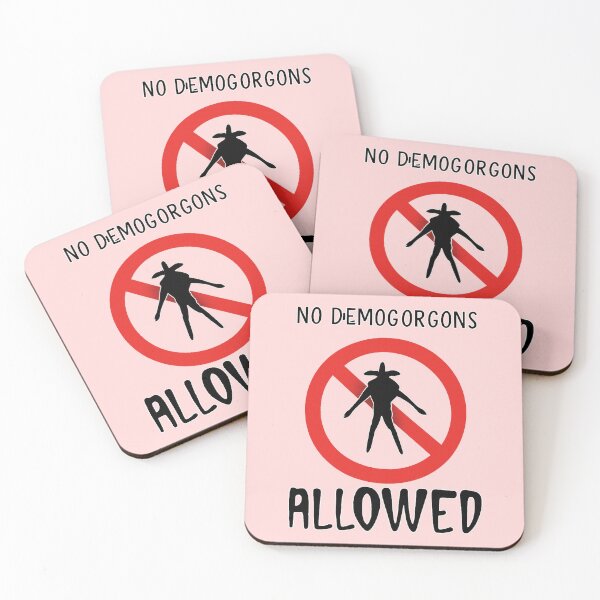 Item preview, No demogorgons allowed designed and sold by YChangShop.