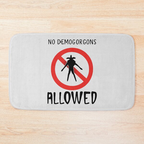 Item preview, No demogorgons allowed designed and sold by YChangShop.