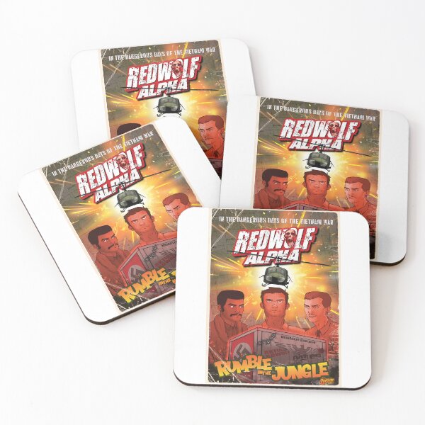 Item preview, RUMBLE IN THE JUNGLE COMIC COVER designed and sold by Redwolf77.