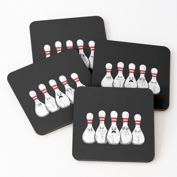 Item preview, Scared Bowling Pins For Bowler Bowling Joke Strike Spare designed and sold by oglesum.