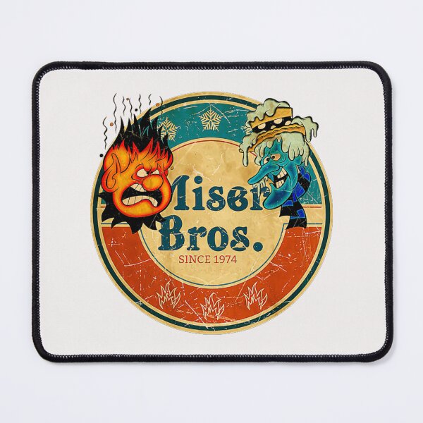 Item preview, Vintage Heat Miser and Snow Miser Christmas Holiday Graphic designed and sold by StiedemanAmelie.
