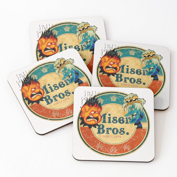 Item preview, Vintage Heat Miser and Snow Miser Christmas Holiday Graphic designed and sold by StiedemanAmelie.