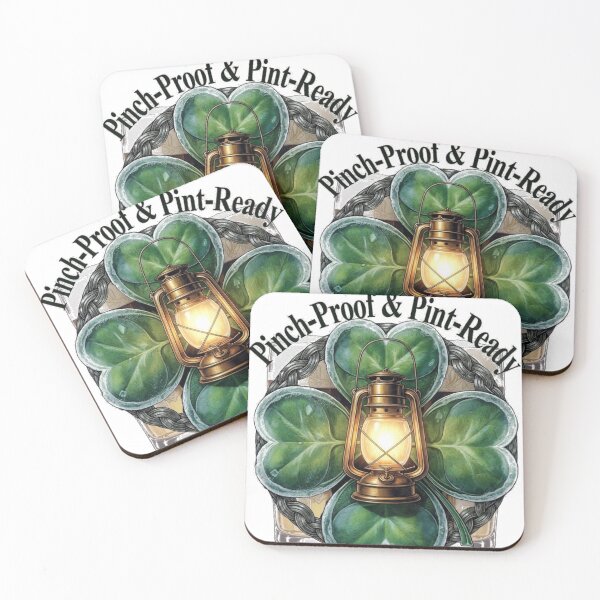 Item preview, Pinch-Proof Lantern Clover T-Shirt | “Pinch-Proof & Pint-Ready” Sarcastic Irish Emblem Tee | St. Patrick's Day Ornate Graphic designed and sold by YMLux.