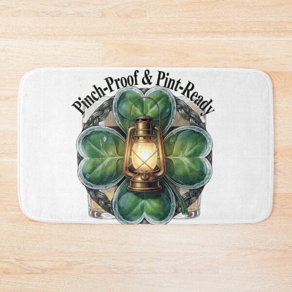 Item preview, Pinch-Proof Lantern Clover T-Shirt | “Pinch-Proof & Pint-Ready” Sarcastic Irish Emblem Tee | St. Patrick's Day Ornate Graphic designed and sold by YMLux.