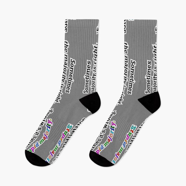 Item preview, Sometimes the majority is right sometimes not, gray background designed and sold by mntimg.