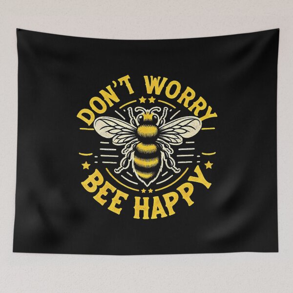Item preview, Don't Worry Bee Happy __-- designed and sold by reeneregen.