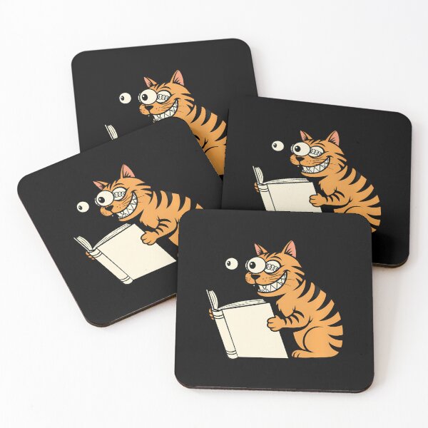 Item preview, Cat Reading A Book Crazy Kitty designed and sold by ogxbxkmkvx25.