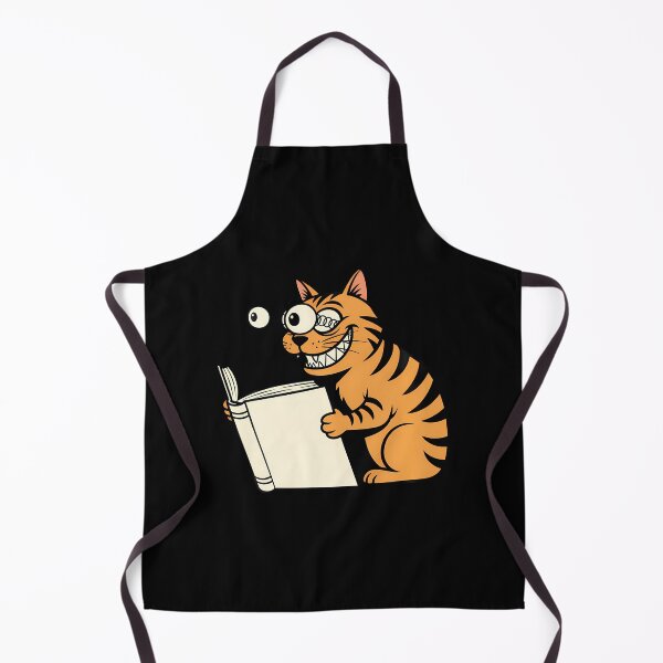 Item preview, Cat Reading A Book Crazy Kitty designed and sold by ogxbxkmkvx25.