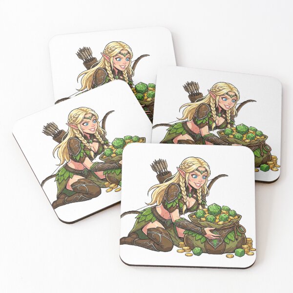 Item preview, Elven Ranger: Hunter's Hoard designed and sold by SkinnyFlatWhite.