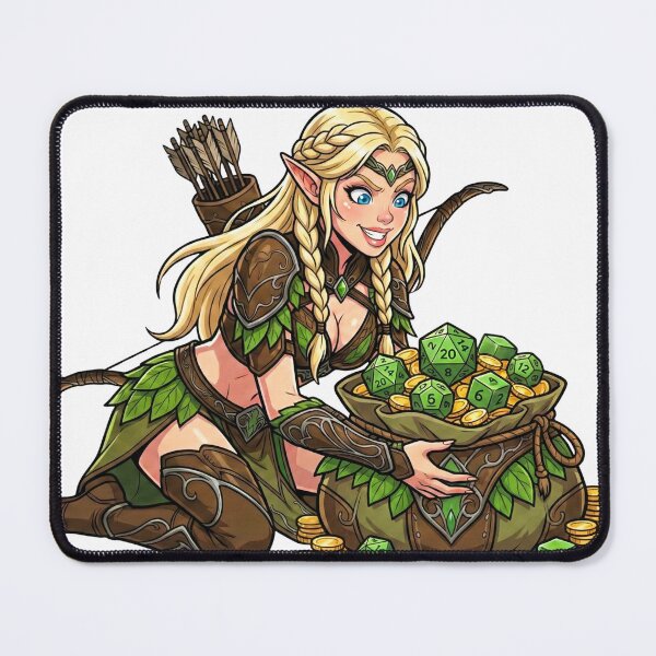 Item preview, Elven Ranger: Hunter's Hoard designed and sold by SkinnyFlatWhite.