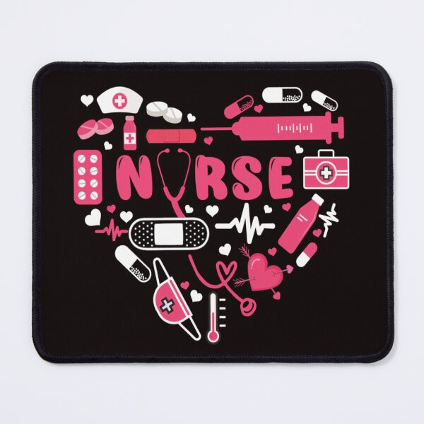 Item preview, Love Stethoscope Heart Nurse Funny Valentine Day designed and sold by Namerreh59Art.