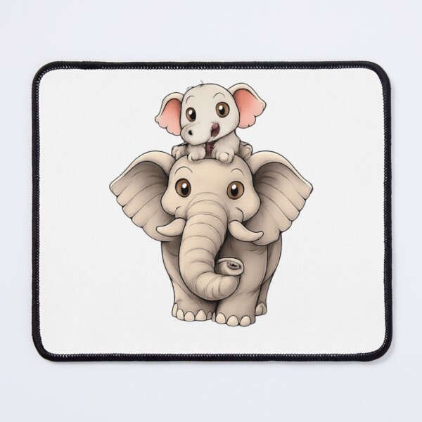 Item preview, Elephants Mother and Child designed and sold by DomGDesign.