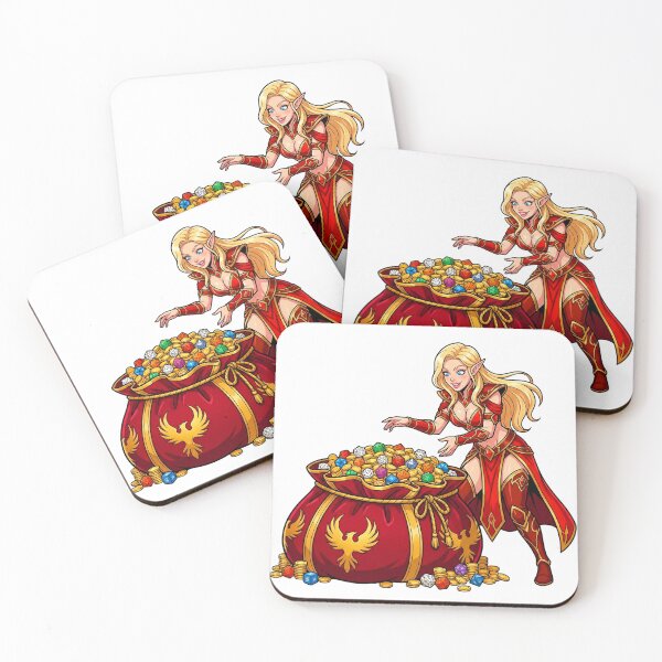 Item preview, Elven Sorceress: Dragon's Hoard designed and sold by SkinnyFlatWhite.