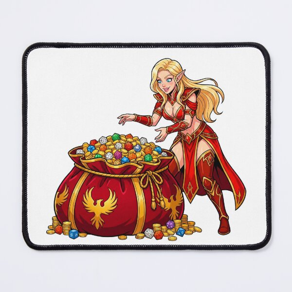 Item preview, Elven Sorceress: Dragon's Hoard designed and sold by SkinnyFlatWhite.