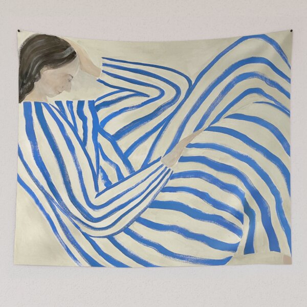 Item preview, Sofia Lind Bored Blue 3 designed and sold by Kimmomaki.