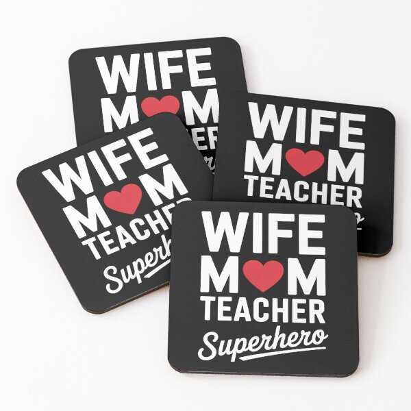 Item preview, Wife Mom Teacher Superhero Mother's Day Teacher Appreciation designed and sold by Morphologiona.