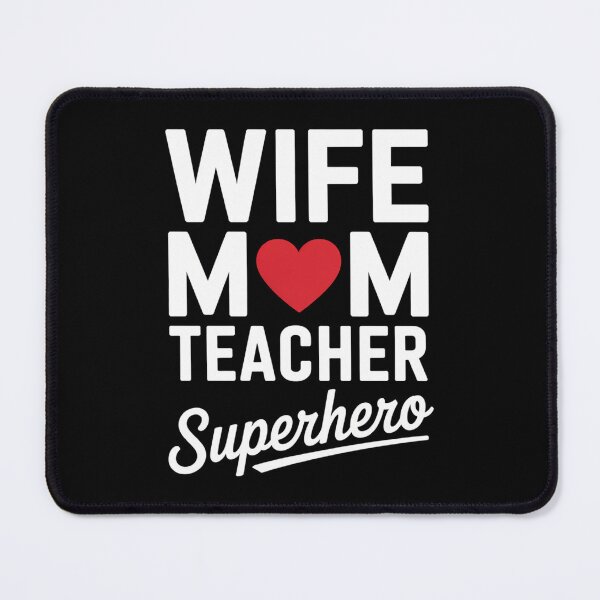 Item preview, Wife Mom Teacher Superhero Mother's Day Teacher Appreciation designed and sold by Morphologiona.