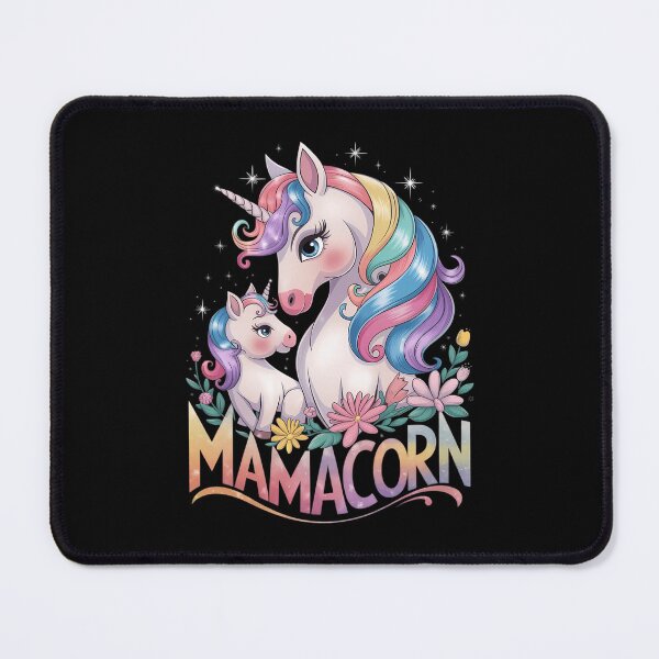 Item preview, Laughing Unicorn Mom & Little Mamacorn Mother's Day designed and sold by Morphologiona.
