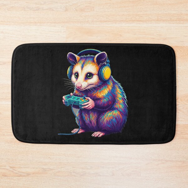 Item preview, Opossum Gamer Gaming Funny Animal designed and sold by FemmeForge.
