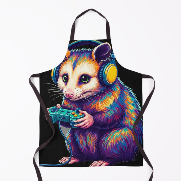 Item preview, Opossum Gamer Gaming Funny Animal designed and sold by FemmeForge.
