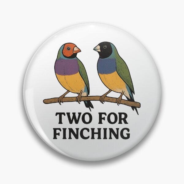 Item preview, Two For Finching designed and sold by Wonkies.