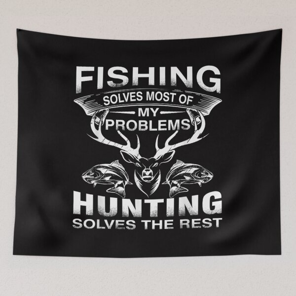 Item preview, Fishing And Hunting Retro designed and sold by Namerreh59Art.
