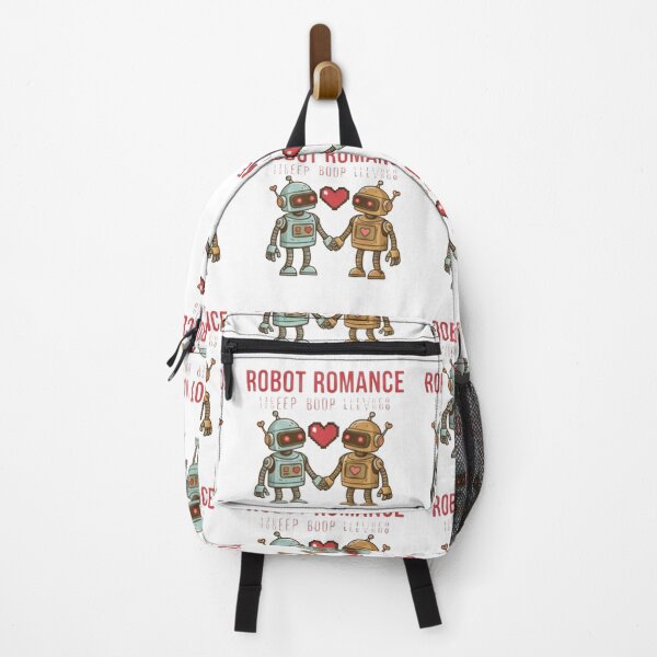Item preview, Robot Romance: Digital Love Beep Boop I Love You Robots designed and sold by ZyVoAli.