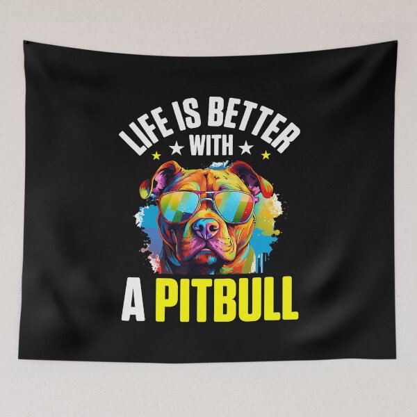 Item preview, Pitbull Pittie Dog Breed Pet - Life Is Better With A Pitbull For Girls designed and sold by AileighKyser.