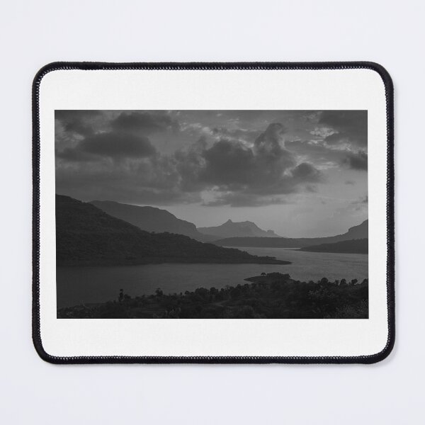 Item preview, _SSK3929 Pristine Serenity. bw designed and sold by Sunil Kapadia.