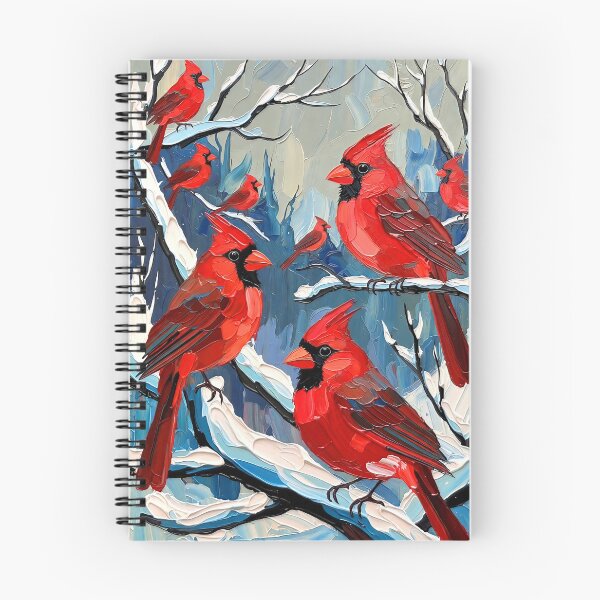 Item preview, Winter Cardinals in Snowfall designed and sold by ChrisButler.