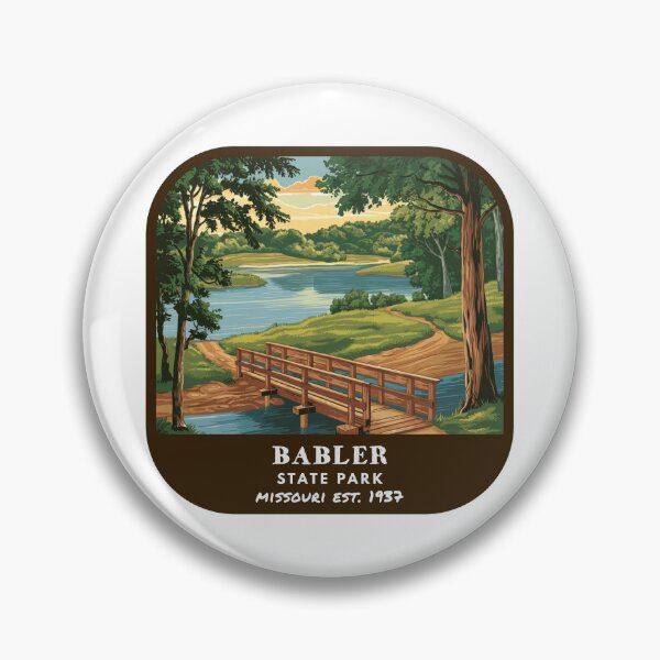 Artikelvorschau, Vintage Babler State Park (Missouri State Park) entworfen und verkauft von RabbitK.