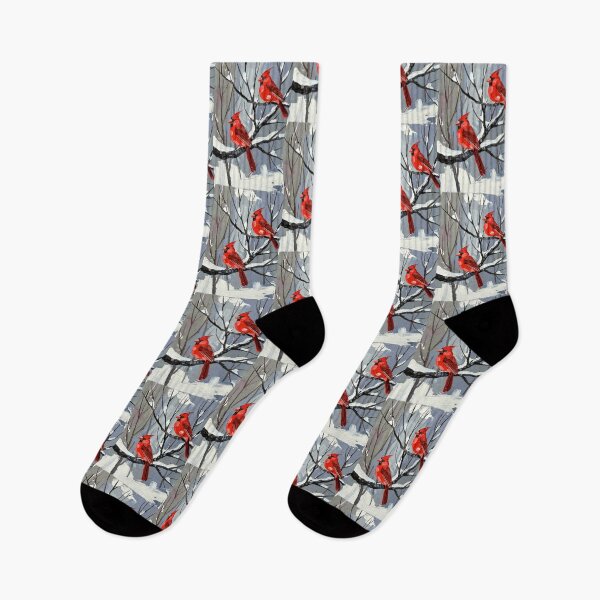 Item preview, Winter Cardinals in Snow on Branches designed and sold by ChrisButler.