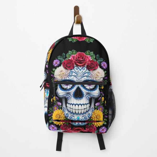 Item preview, Porcelain Skull Blooming with Roses designed and sold by Grafititee.