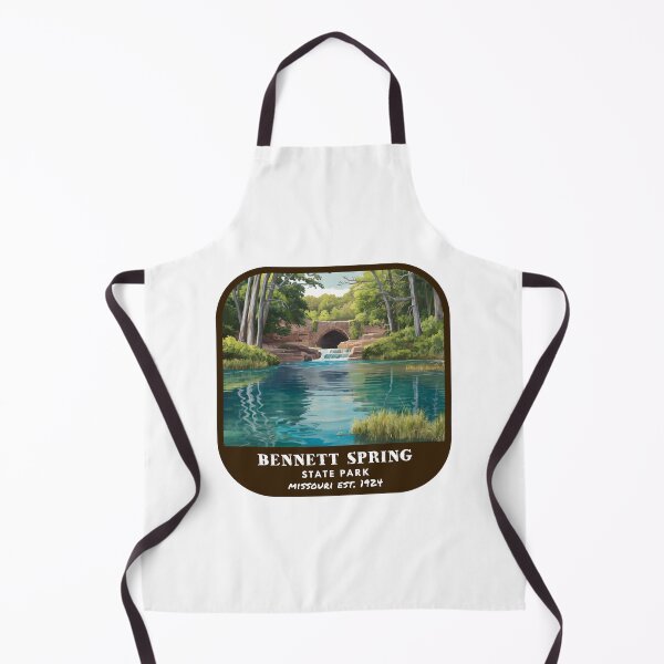 Item preview, Vintage Bennett Spring State Park (Missouri State Park) designed and sold by RabbitK.
