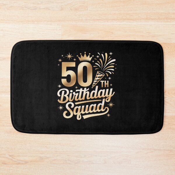 Item preview, 50th Birthday Squad 50 Years Old Birthday Party Group Women designed and sold by KonopikaaArt.