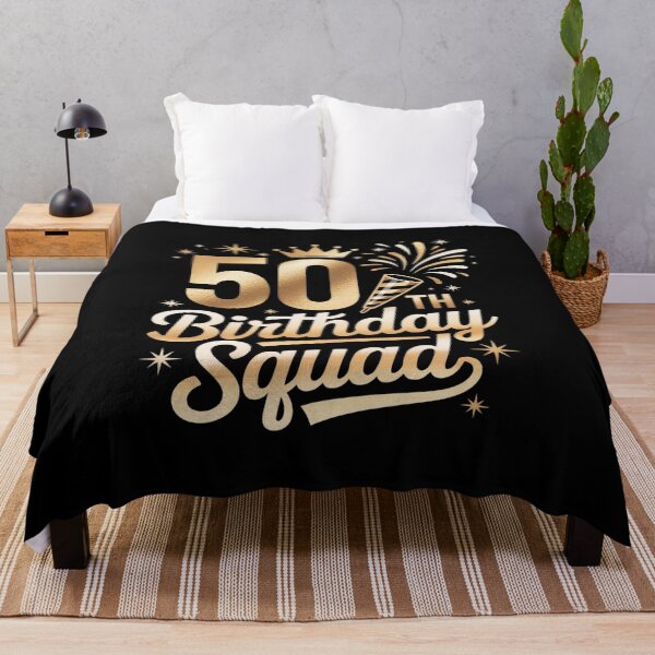 Item preview, 50th Birthday Squad 50 Years Old Birthday Party Group Women designed and sold by KonopikaaArt.