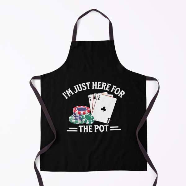 Item preview, Funny Poker I'M Just Here For The Pot Humor designed and sold by BarbaraLillie.
