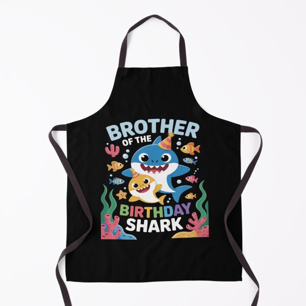 Item preview, Brother Of The Birthday Family Shark Kids Birthday designed and sold by KonopikaaArt.