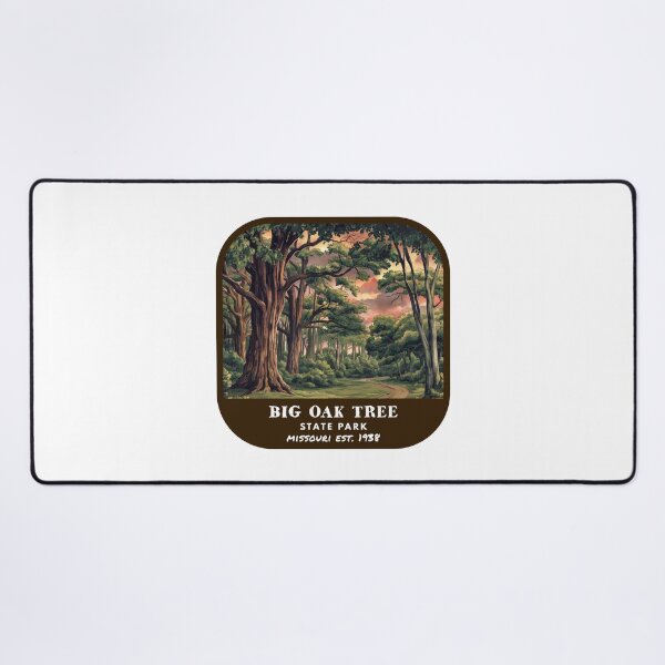 Item preview, Vintage Big Oak Tree State Park (Missouri State Park) designed and sold by RabbitK.
