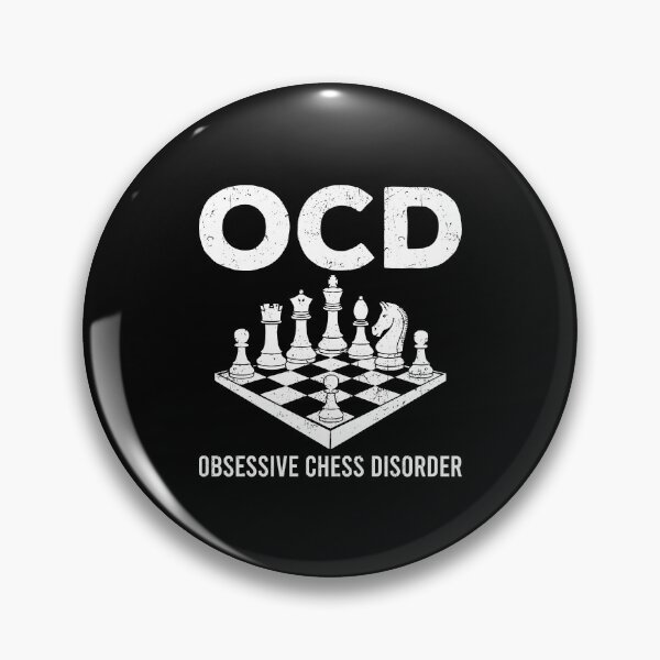 Item preview, Obsessive Chess Disorder - Funny OCD Board Game Gift designed and sold by kalyaidriza.