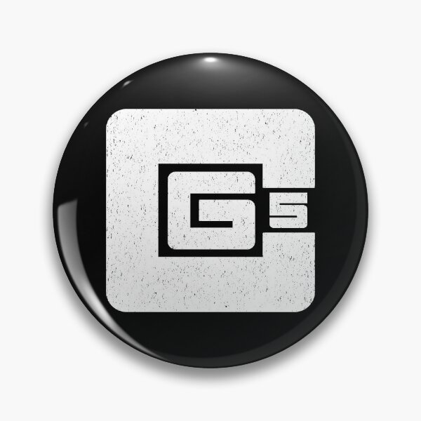 Item preview,  cg5 white grunge textured logo designed and sold by ramwebroom.