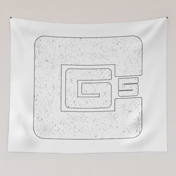 Item preview,  cg5 white grunge textured logo designed and sold by ramwebroom.