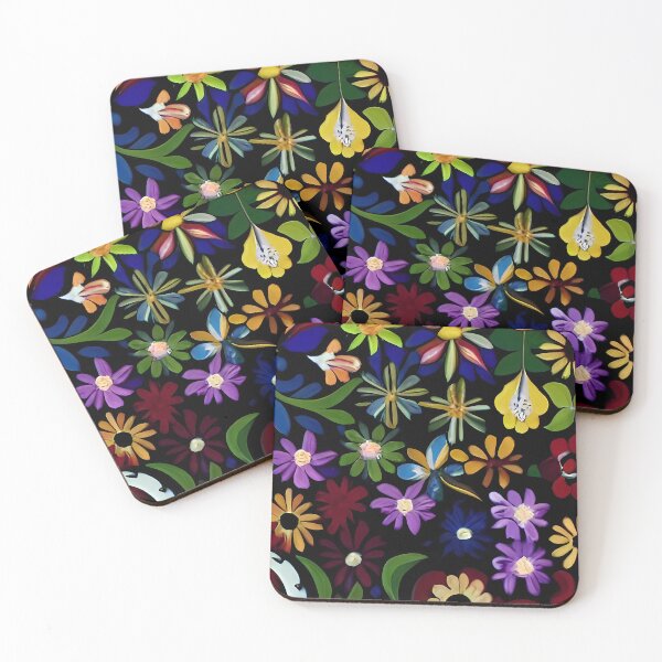 Item preview, Abstract Floral Pattern with Bold Organic Shapes designed and sold by NNAANN.