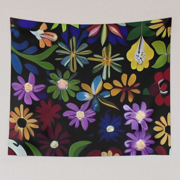 Item preview, Abstract Floral Pattern with Bold Organic Shapes designed and sold by NNAANN.