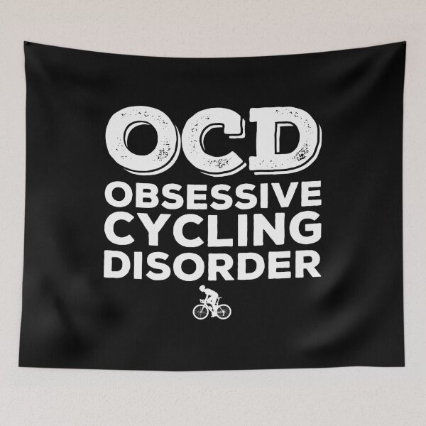 Item preview, OCD Obsessive Cycling Disorder - Funny Bycicle Cycling Lover designed and sold by kalyaidriza.